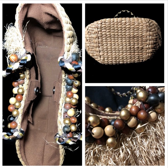 Summer Raffia Tote - Picture 3 of 3